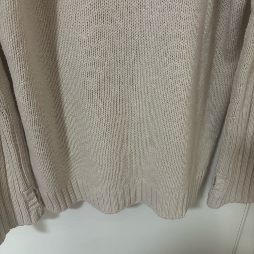 Zadig & Voltaire 100% merino wool Valmy we amour vneck sweater size S - Picture 12 of 15